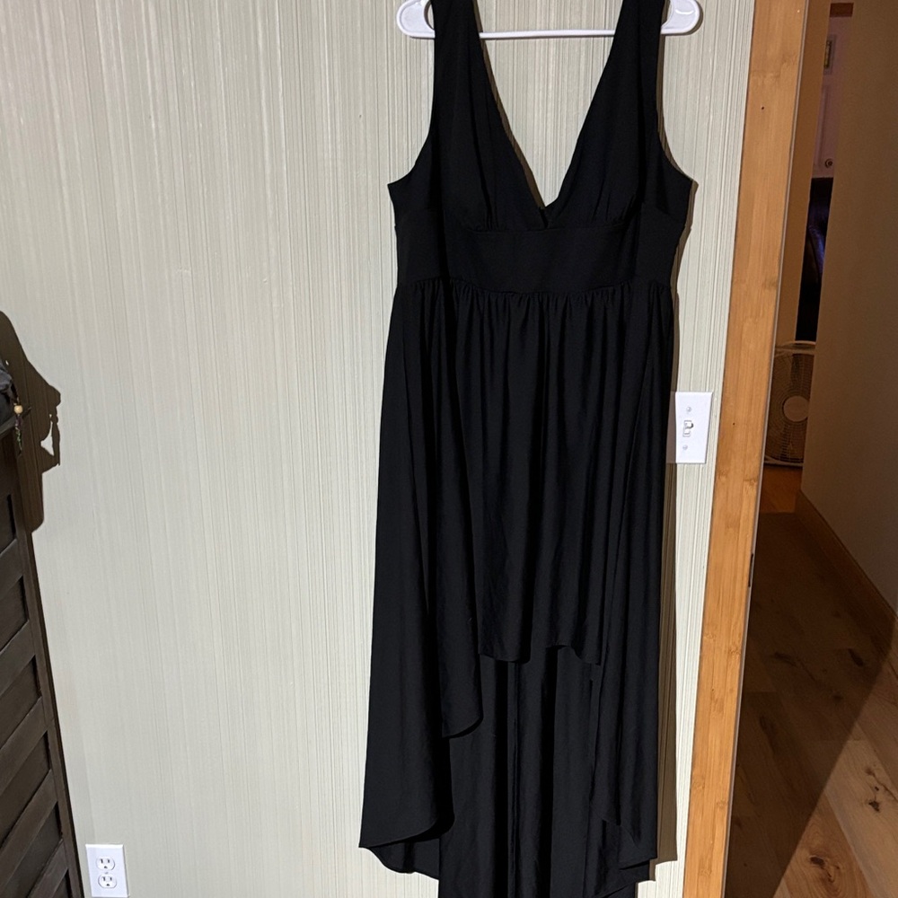 Ever Pretty Black High Low Dress